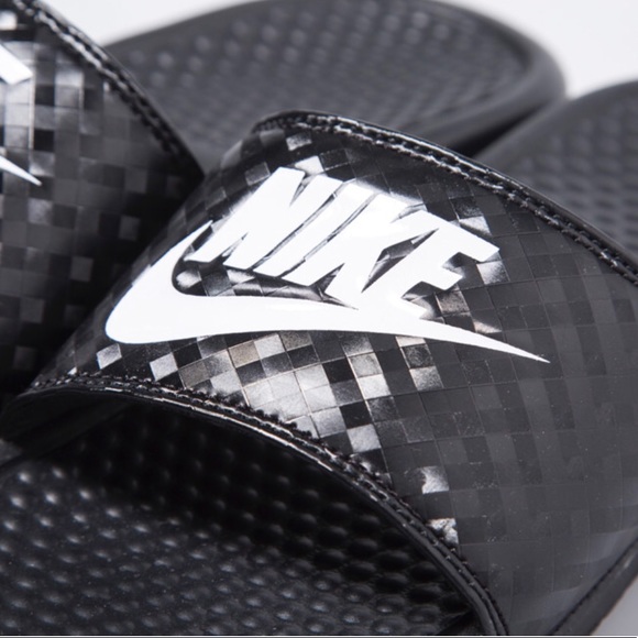 NWT Nike Benassi JDI  Black WMNS - Picture 8 of 8